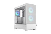 Gehäuse - Fractal Design Pop Air RGB - White TG Clear Tint - Gehäuse - Miditower - Weiß - FD-C-POR1A-01
