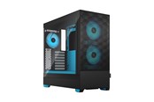 Gehäuse - Fractal Design Pop Air RGB - Cyan Core TG Clear Tint - Gehäuse - Miditower - Blau - FD-C-POR1A-02