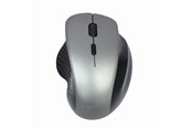 Maus - Gembird Ergonomic wireless optical mouse 6B-02 - Maus (Silber) - MUSW-6B-02-BG
