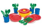 Rollenspiele - Dantoy Dinner set in net - 4381