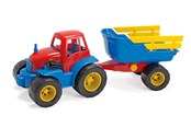 Spielzeugauto - Dantoy Tractor with trailer 42 cm (2135) - 2135
