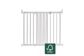 Babypflege - BabyDan FlexiFit Safety Gate Wood White 69-106.5 cm - 500797