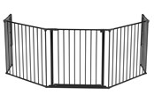 Babypflege - BabyDan Flex XL Safety Gate Black 223-278 cm - 500998