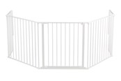 Babypflege - BabyDan Flex XL Safety Gate White 223-278 cm *DEMO* - 500993