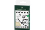 Utensilien zum Schreiben und Zeichnen - Faber-Castell TFS Ecco Pigment 0.05/1/2/3/4/5/6/7 - 166008