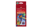Utensilien zum Schreiben und Zeichnen - Faber-Castell Triangular colour pencils (pack of 12) - 116512