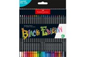 Utensilien zum Schreiben und Zeichnen - Faber-Castell Buntstifte Black Edition 24er Kartonetui - 116424