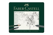 Utensilien zum Schreiben und Zeichnen - Faber-Castell Set Pitt Graphite tin of 19 - 112973