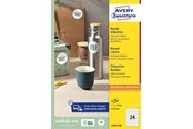 Papier, Fotopapier und Etiketten - Avery Round labels white - L3415-100