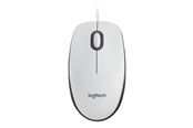 Maus - Logitech M100 Optical Mouse - White - Maus (Weiß) - 910-006764