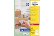 Papier, Fotopapier und Etiketten - Avery Shipping Labels with BlockOut™ 8 labels/sheet - L7165B-100