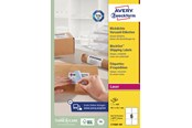 Papier, Fotopapier und Etiketten - Avery Shipping Labels with BlockOut™ 6 labels/sheet - L7166B-100