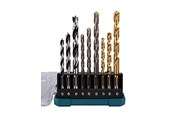 Bohrer & Bits - Makita D-71962 9 Piece Drill Bit Set - D-71962