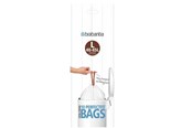 Reinigung - brabantia Size L - trash can liner - 45 L - high-density polyethylene (HDPE) - white - pack of 12 x 10 - 371547