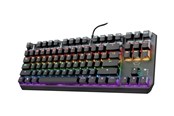 Tastaturen - Trust GXT 834 Callaz TKL - Tastaturen - Nordisch - Schwarz - 24609