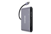 Dockingstationen - Canyon DS-14 - docking station - USB-C - VGA HDMI - GigE - CNS-TDS14