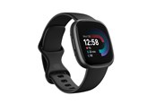 Smartwatches, Pulsuhren, Sportuhren & Schrittzähler - Fitbit Versa 4 Black/Graphite - FB523BKBK