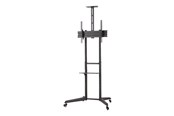 Wandhalterungen, AV-Halterungen & AV-Möbel - Neomounts FL50-550BL1 - cart - for flat panel / AV System / camera - black - Max 50 kg - recommended for 70" - FL50-550BL1