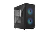 Gehäuse - Fractal Design Focus 2 RGB - Black TG Clear Tint - Gehäuse - Miditower - Schwarz - FD-C-FOC2A-03