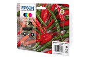 Druckerzubehör - Tinte & Toner - Epson 503XL Multipack - 4-pack - XL - black yellow cyan magenta - original - ink cartridge - C13T09R64010