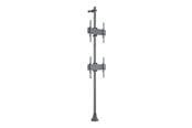 Wandhalterungen, AV-Halterungen & AV-Möbel - Multibrackets M Pro Series - stand - for 2 LCD displays - black - Max 60 kg - recommended for 65" - 7350105214158