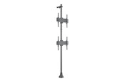 Wandhalterungen, AV-Halterungen & AV-Möbel - Multibrackets M Pro Series - stand - for 2 LCD displays - black - Max 60 kg - recommended for 65" - 7350105214158
