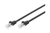 Netzwerk - Kabel - DIGITUS patch cable - 10 m - black - Schwarz - 10m - DB-160144-100-S