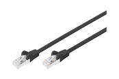 Netzwerk - Kabel - DIGITUS patch cable - 5 m - black - Schwarz - 5m - DB-160144-050-S