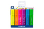 Utensilien zum Schreiben und Zeichnen - Staedtler Highlighter Textsurf.cl.6pcs.walletm - 364 P WP6