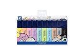 Utensilien zum Schreiben und Zeichnen - Staedtler Highlighter Textsurf.cl.10pc wallet - 364 CWP10
