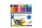 Utensilien zum Schreiben und Zeichnen - Staedtler Double-ended fibre-tip pens 72pcs - 3200 TB72