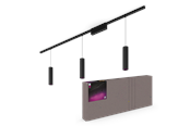 Smart-Home - Philips Hue Perifo Ceiling Pendant - 3 Cylinders - Black - 929003117101