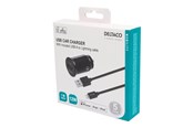 Handys - Adapter und Ladegeräte - Deltaco USB-CAR130 car power adapter - USB - 12 Watt - USB-CAR130
