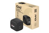 Handys - Adapter und Ladegeräte - Club 3D CAC-1909 power adapter - PPS and GaN technology - 2 x USB-C - 45 Watt - CAC-1909EU