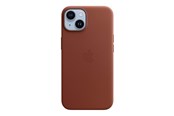 Handys - Cover & Cases - Apple iPhone 14 Leather Case with MagSafe - Umber - MPP73ZM/A