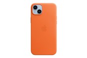 Handys - Cover & Cases - Apple iPhone 14 Plus Leather Case with MagSafe - Orange - MPPF3ZM/A