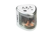 Schreibtischzubehör - Linex battery-operated pencil sharpener double white - 400114752