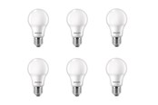LED-Birnen - Philips LED-Lampe Standard 4.9W/827 (40W) Frosted 6-pack E27 - 929003540256