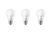 LED-Birnen - Philips LED-Lampe Standard 4.9W/827 (40W) Frosted 3-pack E27 - 929003540253