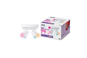 Smart-Home - WiZ Imageo 4x Adjustable Smart Spotlight with Square Plate Tunable White & Color White - 929003211201