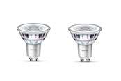 LED-Birnen - Philips LED-Lampe Classic 3.5W/840 (35W) 36° 2-pack GU10 - 929001218092