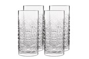 Tischgedeck - Luigi Bormioli Ølglas/longdrinkglas Mixology textures 48 cl 4 stk - 17366