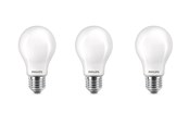 LED-Birnen - Philips LED-Lampe 7W/827 (60W) Frosted 3-pak E27 - 929001243033