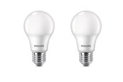 LED-Birnen - Philips LED-Lampe Standard 8W/827 (60W) Frosted 2-pack E27 - 929002306282