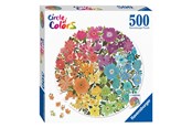 Puzzle - Ravensburger Circle of Colours Puzzles - Flowers 500pcs. - 171675