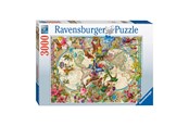 Puzzle - Ravensburger Flora & Fauna World Map 3000pcs - 171170