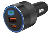 Handys - Adapter und Ladegeräte - Sandberg Car Charger 3in1 130W USB-C PD - 441-49