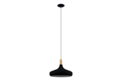 Lampen - EGLO SABINAR pendant Ø400 black - 900163