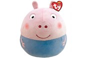 Puppen & Zubehör - Ty SquishaBoo George Pig 35 cm - 0008421392162