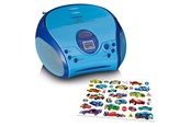Micro & Mini-Systeme - Lenco SCD-24BU kids - Portable stereo FM radio with CD player - Blue - SCD-24KIDSBU